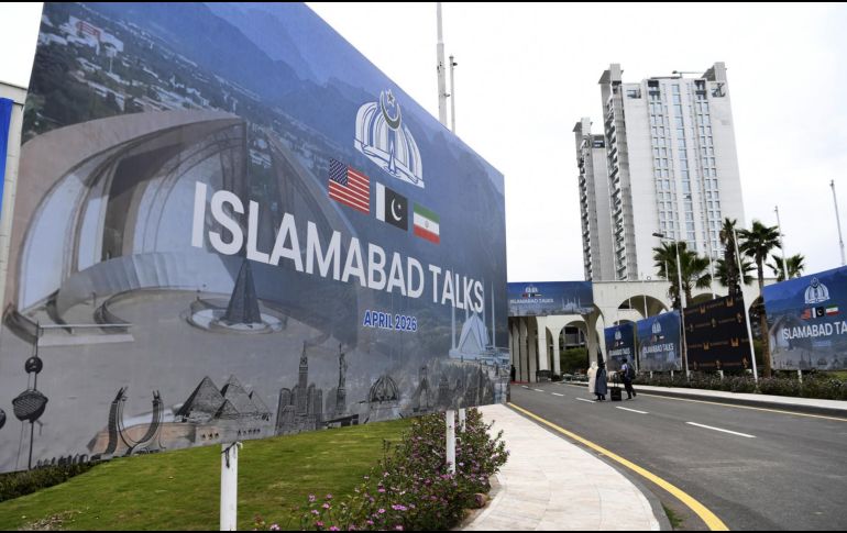 La primera negociación directa entre Estados Unidos e Irán se lleva a cabo el día de hoy. EFE / EPA / BILAWAL ARBAB