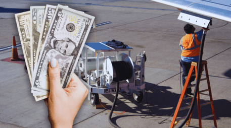 La Asociación Internacional de Transporte Aéreo (IATA, por sus siglas en inglés) calcula que la turbosina representa un tercio de los gastos totales de las aerolíneas. ESPECIAL / CANVA