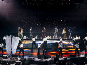 BTS arrancó su gira mundial 2026 en el Estadio Goyang de Seúl, en Corea del Sur. EFE/BigHit Music