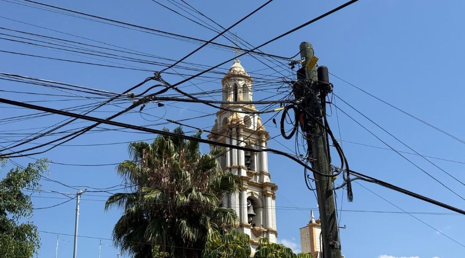 El proyecto busca mejorar la imagen del Pueblo Mágico mediante la eliminación del cableado aéreo. CORTESÍA