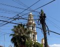El proyecto busca mejorar la imagen del Pueblo Mágico mediante la eliminación del cableado aéreo. CORTESÍA