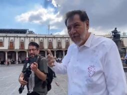 No es la primera vez que confrontan a Gerardo Fernández Noroña en un aeropuerto. SUN/ARCHIVO