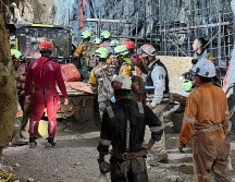 Aún se continúa con los trabajos de extracción de agua y lodo de los túneles de la mina Santa Fe. EFE/Coordinación Nacional de Protección Civil