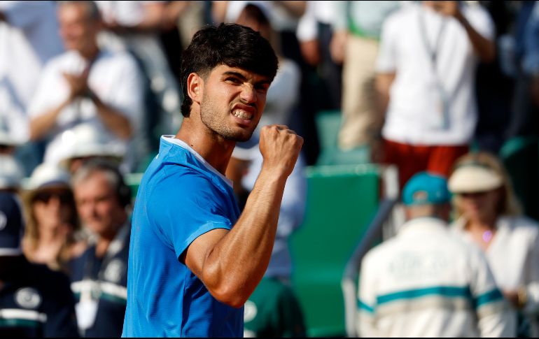 Carlos Alcaraz. El español ocupa momentáneamente el número uno de la clasificación mundial. EFE/S. Nogier