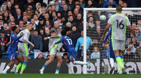 El Manchester City aplastó 3-0 al Chelsea este domingo en Londres. AFP / A. Dennis