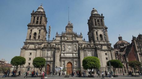 Fotografía de archivo que muestra una vista general de la Catedral Metropolitana, en Ciudad de México. EFE/M. Guzmán