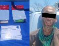 Tras realizarle una inspección preventiva al masculino, de 44 años de edad, le fueron asegurados dos encendedores. ESPECIAL.
