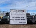 La Fiscalía General de la República (FGR) informó que se destruyeron 18 vehículos "monstruo" con blindaje artesanal en Tamaulipas. ESPECIAL
