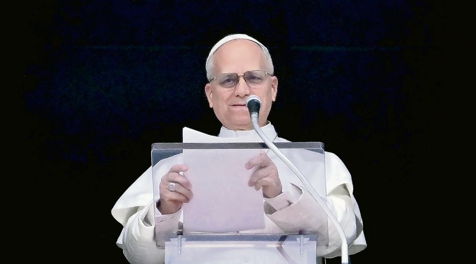 Trump dijo que de no ser por él, León XIV no habría sido elegido Papa. AFP