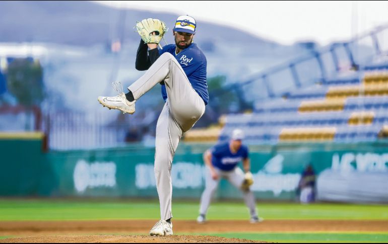 El derecho ha recibido la confianza de Benjamín Gil para ser parte de la rotación abridora de los Charros. CORTESÍA/ Charros de Jalisco