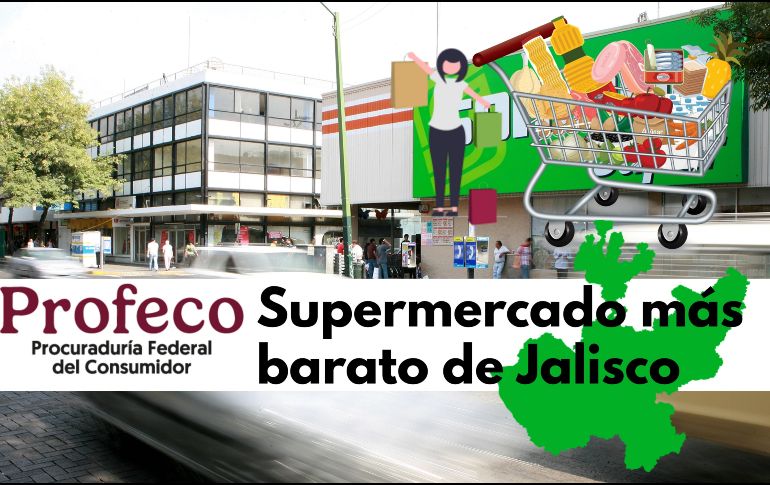 En este supermercado encuentras los precios más bajos de todo Jalisco para adquirir la Canasta Básica; se encuentra en Guadalajara. EL INFORMADOR / ARCHIVO