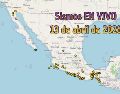 EN VIVO | Sismos en México | Lunes 13 de abril. ESPECIAL / SSN