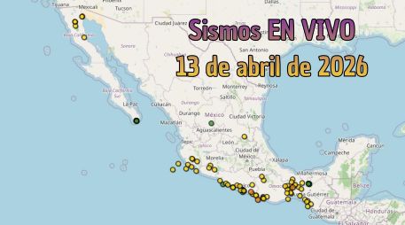 EN VIVO | Sismos en México | Lunes 13 de abril. ESPECIAL / SSN