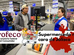 En este supermercado encuentras los precios más altos de todo el estado para adquirir la Canasta Básica; se encuentra en Zapopan. EL INFORMADOR / ARCHIVO