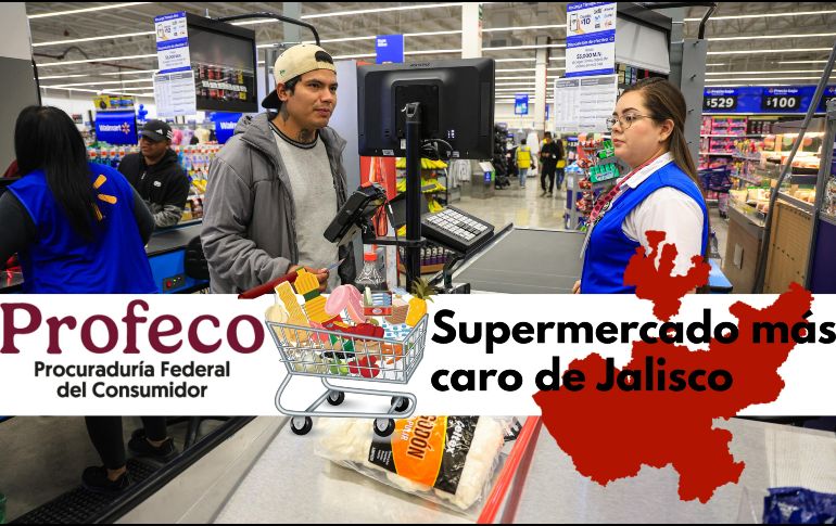 En este supermercado encuentras los precios más altos de todo el estado para adquirir la Canasta Básica; se encuentra en Zapopan. EL INFORMADOR / ARCHIVO