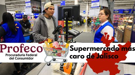 En este supermercado encuentras los precios más altos de todo el estado para adquirir la Canasta Básica; se encuentra en Zapopan. EL INFORMADOR / ARCHIVO