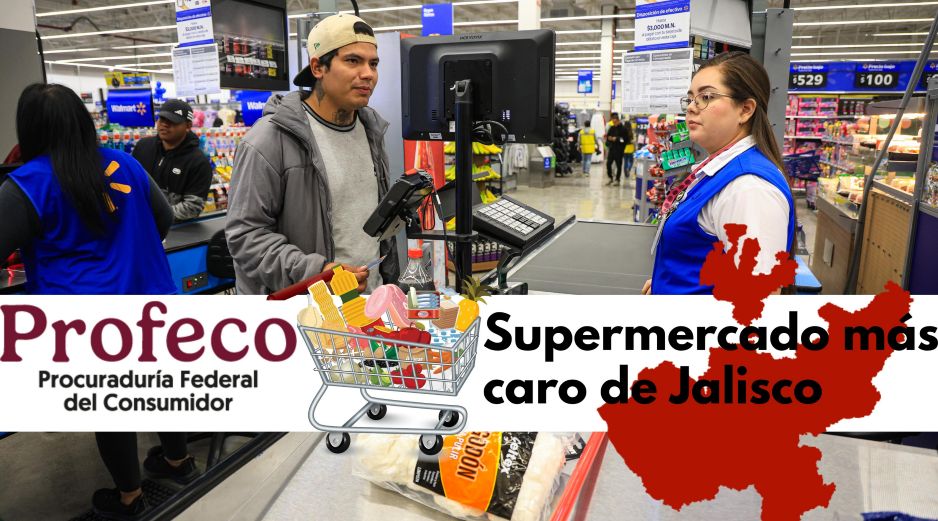 En este supermercado encuentras los precios más altos de todo el estado para adquirir la Canasta Básica; se encuentra en Zapopan. EL INFORMADOR / ARCHIVO