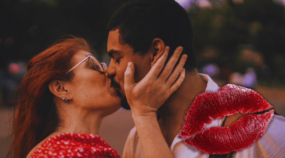 Un beso intenso puede ayudarte a quemar entre 2 y 26 calorías por cada minuto de duración. ESPECIAL / CANVA