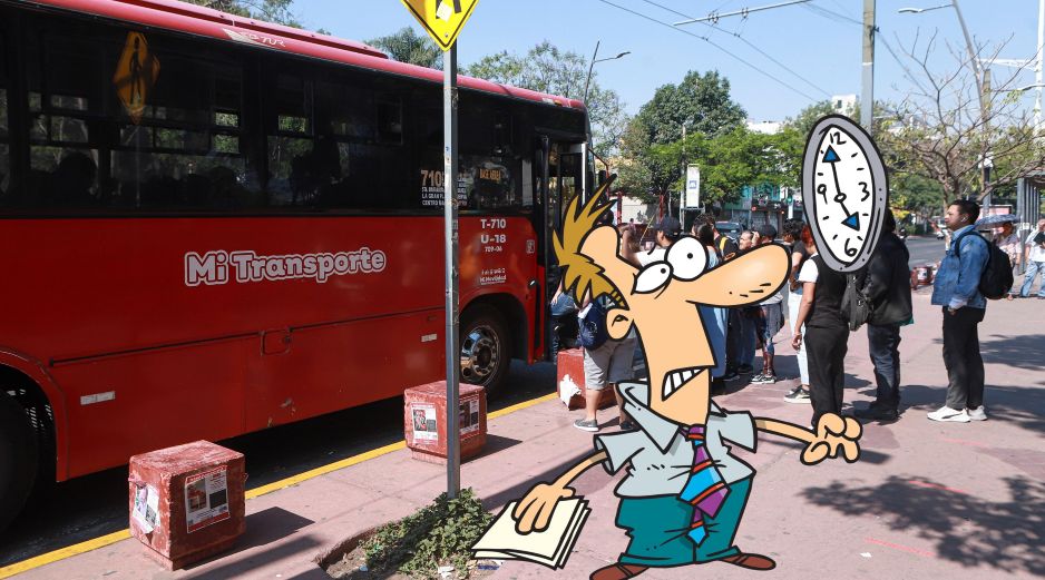 El regreso a clases ha provocado tráfico intenso en varias vialidades del AMG con retrasos en varias rutas del transporte público. EL INFORMADOR / ARCHIVO