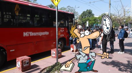 El regreso a clases ha provocado tráfico intenso en varias vialidades del AMG con retrasos en varias rutas del transporte público. EL INFORMADOR / ARCHIVO