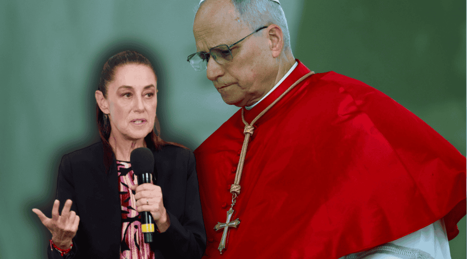 La Presidenta de México afirmó que la posición de su gobierno siempre va a ser la de apoyar la paz y evitó referirse a las críticas de Donald Trump. EFE/EPA/G. Mangiapane SUN/D. Simón