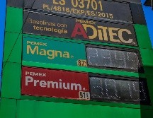 Sheinbaum señaló que se busca mantener la gasolina magna en 24 pesos por litro y el diésel en 28.28 pesos, como parte de una estrategia para proteger la economía de los consumidores. EL INFORMADOR/ ARCHIVO