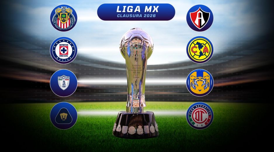 Si el árbitro pitara hoy el final de la fase regular, los cruces de Cuartos de Final serían un auténtico sueño para los aficionados y un éxito rotundo para la Liga MX. ESPECIAL / CANVA e IMAGO7