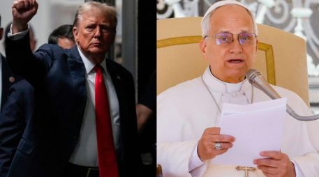 Trump endurece su discurso contra el pontífice al insistir en que sus críticas están equivocadas. EFE/ARCHIVO/ESPECIAL