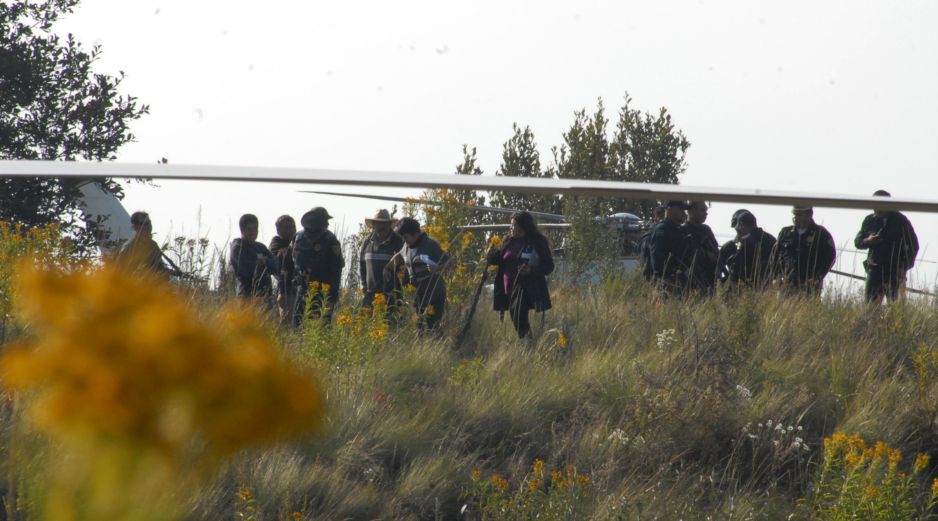 Tras la exploración de 168 mil metros cuadrados en Lago de Chalco, han sido hallados más de 300 restos óseos. NTX/ARCHIVO