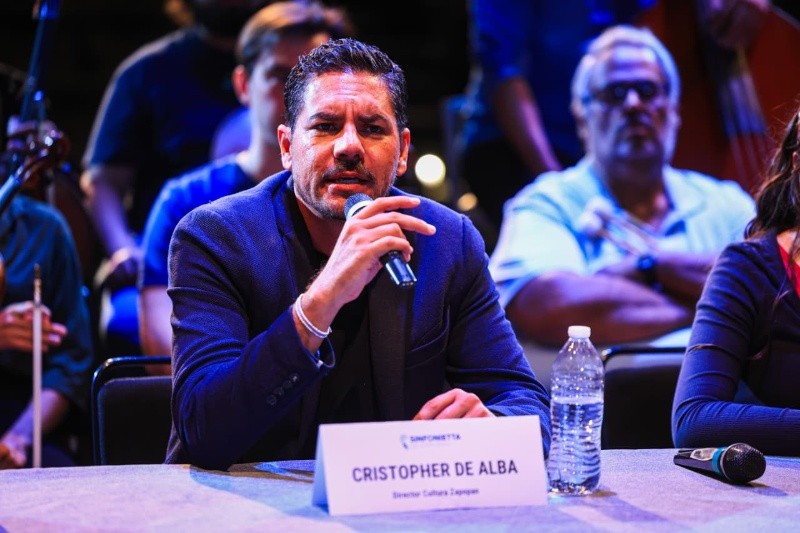  Christopher de Alba destacó que la creación de esta agrupación responde a la necesidad de construir una ruta clara para quienes deciden estudiar música desde edades tempranas. EL INFORMADOR / J. Acosta