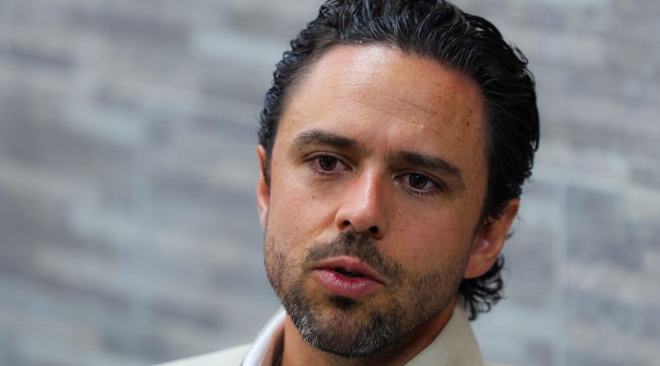 El regitor de Movimiento Ciudadano Tonatiuh Zárate Salum en entrevista respecto a las estancias infantiles y otros apoyos en Tlajomulco. EL INFORMADOR / A. Navarro