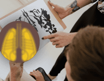 Un ejemplo clínico legítimo es el famoso Test de Rorschach, donde los psicólogos analizan las interpretaciones de manchas de tinta. CANVA/ESPECIAL