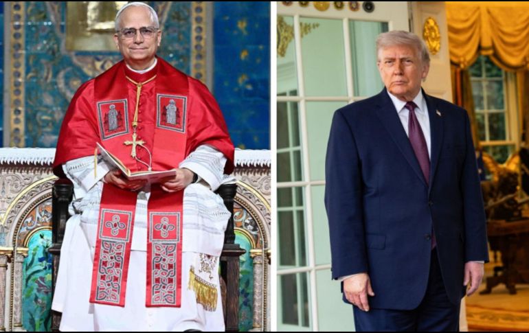 Aunque León XIV aclaró que sus mensajes de paz son generales, Donald Trump lo atacó de forma agresiva y directa. EFE