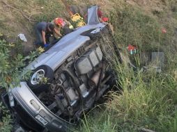 La escena del accidente fue resguardada por las autoridades para recabar evidencias. EL INFORMADOR/ARCHIVO
