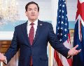 Marco Rubio, secretario de Estado de Estados Unidos, será un personaje clave en el diálogo que sostendrán hoy Líbano e Israel en Washington. AFP