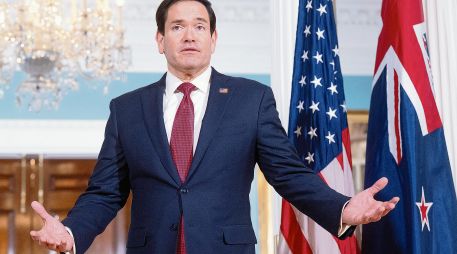 Marco Rubio, secretario de Estado de Estados Unidos, será un personaje clave en el diálogo que sostendrán hoy Líbano e Israel en Washington. AFP