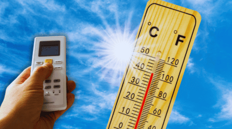 En Jalisco, Sinaloa, Nayarit, Michoacán y Guerrero, el calor extremo no da tregua alguna, alcanzando temperaturas máximas de entre 40 y 45 °C.  ESPECIAL / CANVA