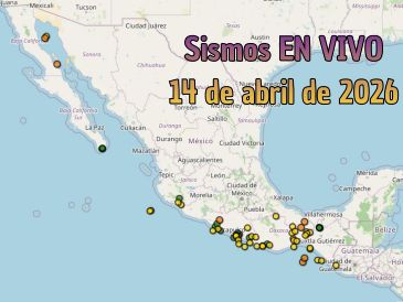 EN VIVO | Sismos en México | Martes 14 de abril. ESPECIAL / SSN