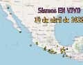 EN VIVO | Sismos en México | Martes 14 de abril. ESPECIAL / SSN