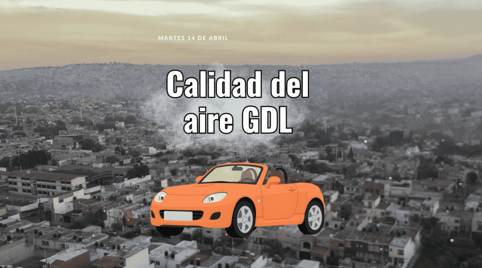 Este nartes 14 deabrilregistra mala calidad de aire en Miravalle, con 64 puntos IMECA. EL INFORMADOR / ARCHIVO