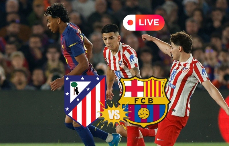 EN VIVO | Atlético de Madrid vs Barcelona | Cuartos de Final | Champions League. EFE / ARCHIVO&nbsp;