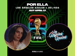 Gianni Infantino publicó desde sus redes sociales que la FFIA trabaja en la producción del álbum musical con motivo de la Copa Mundial 2026. X / @angelesazulesmx / @belindapop / @fifaworldcup_es