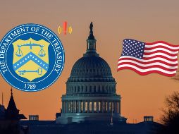 Vista del Capitolio de Estados Unidos; el Departamento del Tesoro anunció sanciones financieras por presuntos vínculos con el Cártel del Noroeste. EFE / ARCHIVO