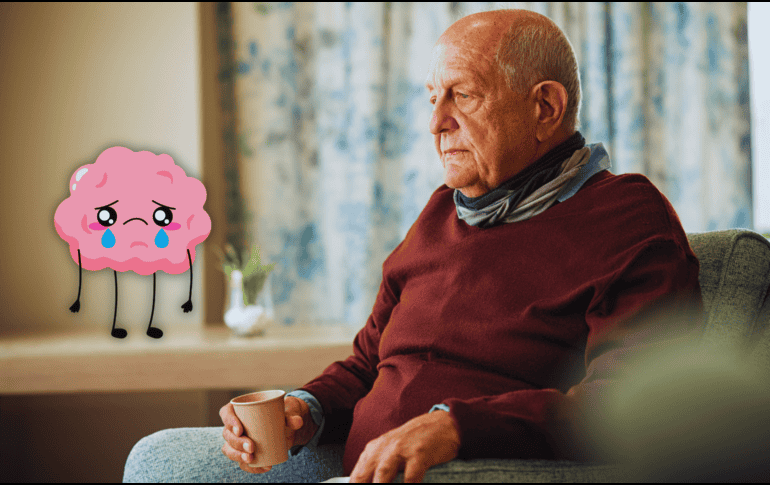 Identificar la depresión en la tercera edad es un reto, ya que frecuentemente se enmascara tras dolencias físicas o se confunde con síntomas de demencia. ESPECIAL / CANVA