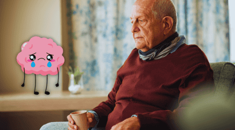 Identificar la depresión en la tercera edad es un reto, ya que frecuentemente se enmascara tras dolencias físicas o se confunde con síntomas de demencia. ESPECIAL / CANVA