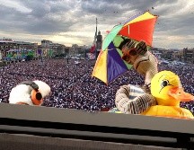 Las y los niños presentes el 30 de abril en la CDMX podrán ver a 31 minutos en el Zócalo. SUN / ARCHIVO