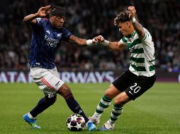 El Sporting intentará remontar ante el Arsenal, que llega en crisis pero con ventaja. AFP/ ARCHIVO.