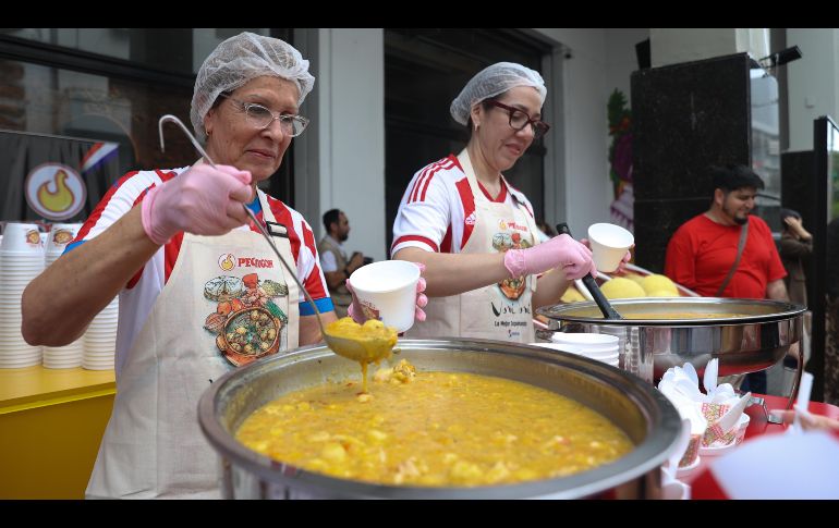 El vori vori puede considerarse como un plato fuerte por su alto nivel calórico. EFE/J. Pino