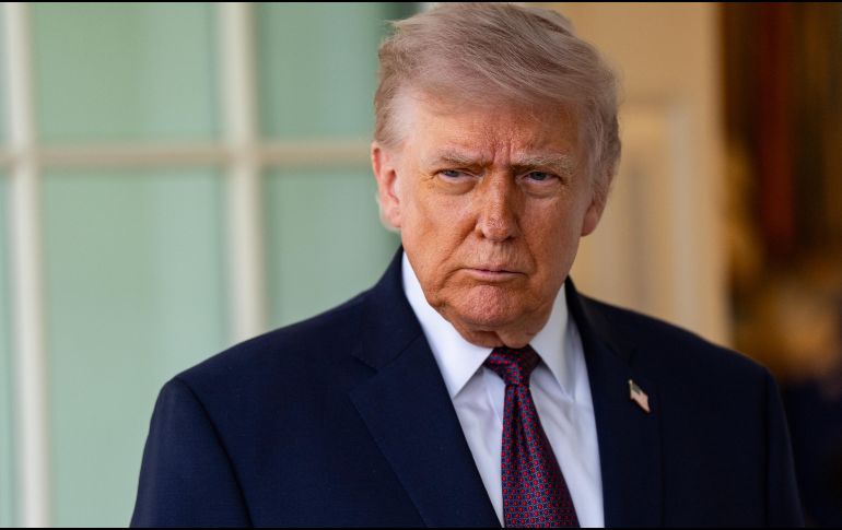 Donald Trump volvió a referirse a un posible acuerdo con las autoridades iraníes. EFE/S. Georges