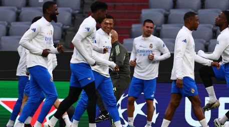 Ganar por dos goles es el marcador ideal para el Real Madrid hoy en Múnich. EFE/A. Szlagyi